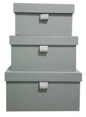 样板房间衣柜收纳箱衣帽间家用收纳盒皮质整理箱储物盒摆装饰设件