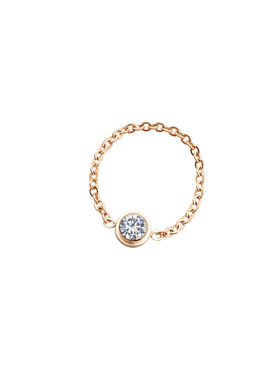 包邮明星同款简约个性一颗钻单钻