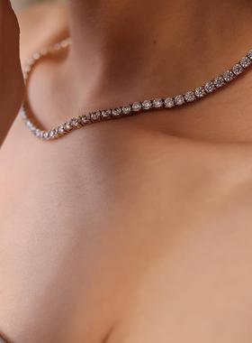 【女神礼物】RC Retro Chic意大利复古时尚首饰 罗马黄昏网球项链