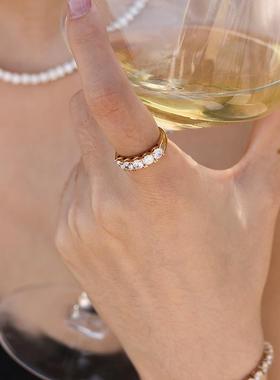 【女神礼物】RC Retro Chic意大利复古时尚首饰 罗马黄昏网球戒指