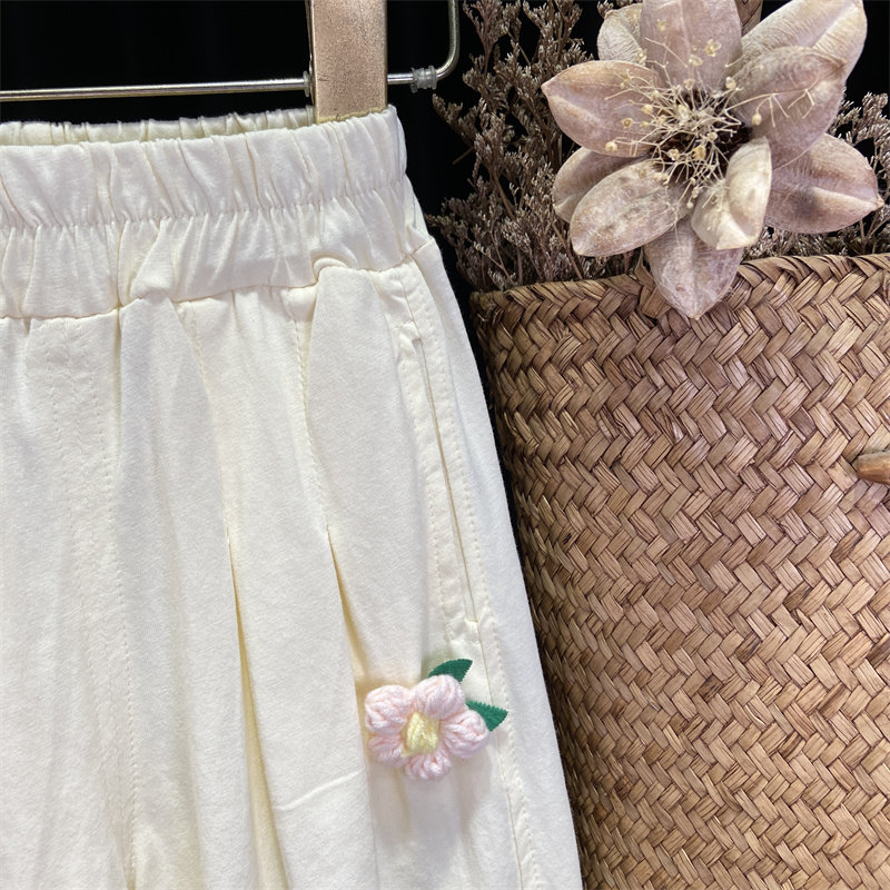 女童半袖套装童装夏季短袖T恤2岁3589女宝洋气韩版宽松运动休闲裤,淘宝优惠券,粉丝福利购,淘宝优惠卷