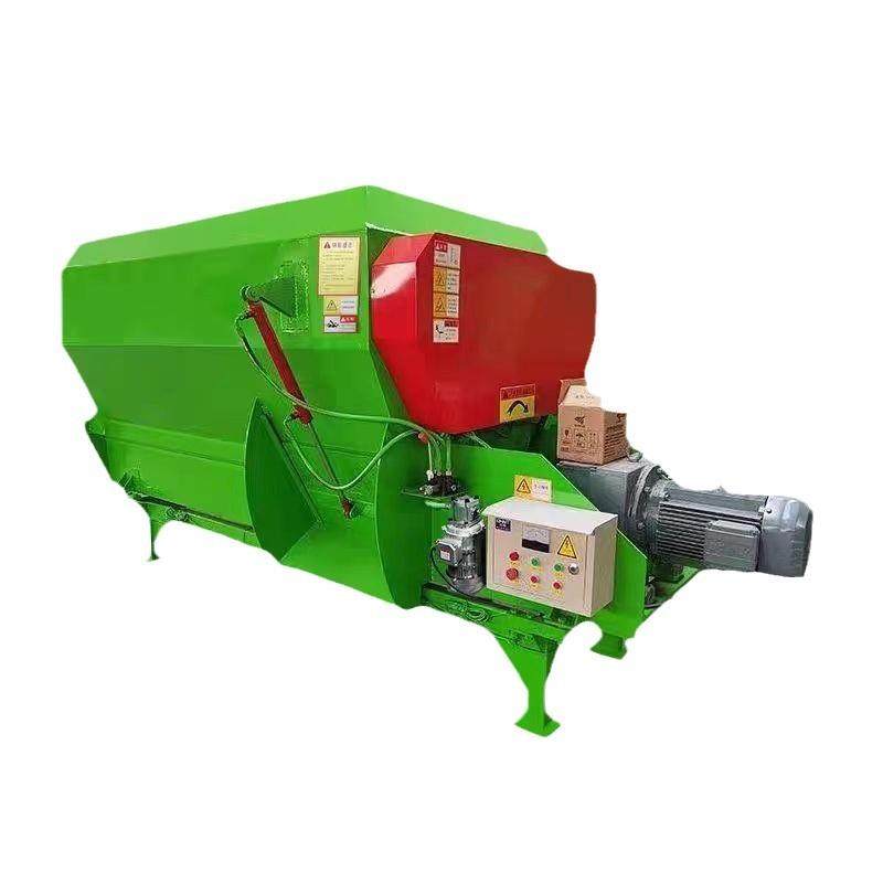 卧式TMR全日粮制备机双轴喂牛喂羊粉碎拌草机单轴tmr饲料搅拌机,淘宝优惠券,粉丝福利购,淘宝优惠卷