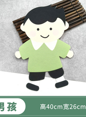 幼儿园环创装饰毛毡墙贴