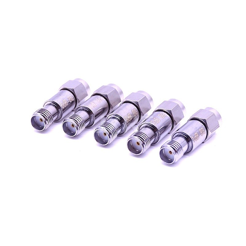 DC-8G SMA同轴固定衰减器2W 1dB 2dB 3dB 5dB 6dB 10dB 20dB 30dB - 图0