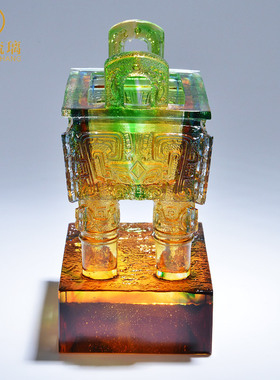 琉璃鼎生意兴隆办公室开业大吉礼品贺礼高档送人实用大气店铺