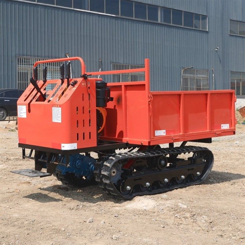 小型山地履带运输车手扶式农用自卸车履带车果园全地形拖拉机,淘宝优惠券,粉丝福利购,淘宝优惠卷