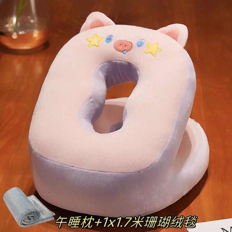 推荐小学生午睡枕趴睡枕午休神器办公室儿童趴桌上睡觉教室抱枕小 - 图1