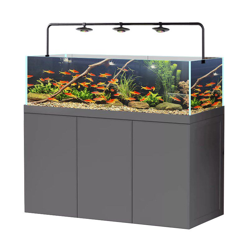 无管件溪流缸鱼缸卓无管道静音宁客厅大I型极窄工业风兰寿底滤鱼,淘宝优惠券,粉丝福利购,淘宝优惠卷