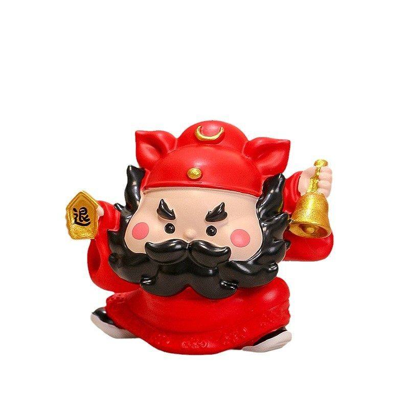 财财爷小摆件贡品钟馗在此办公室工位小摆件桌面装饰品治愈系礼物,淘宝优惠券,粉丝福利购,淘宝优惠卷