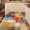 Kitchen floor mats are water-resistant and waterproof for the entire floor. Special carpet mats are water-absorbent, non-slip, and oil-proof. They can be wiped, washed, and stain-resistant.