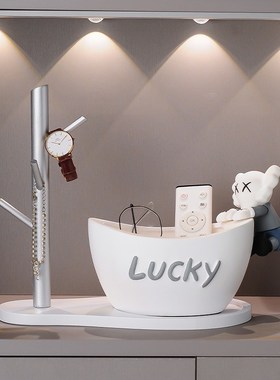 入户鞋柜玄关钥匙置物架收纳摆件门口客厅家居装饰品乔迁新居礼品