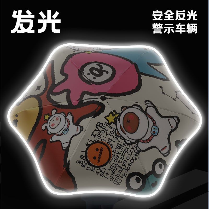 儿童雨伞全自g动伞安全防回弹男童女孩学生上学宝宝晴雨两用伞,淘宝优惠券,粉丝福利购,淘宝优惠卷