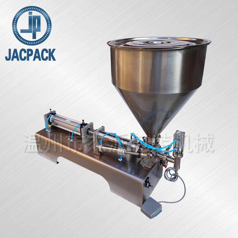 新款电动膏体灌装机GPF-2500P落地式膏体灌装机 - 图2