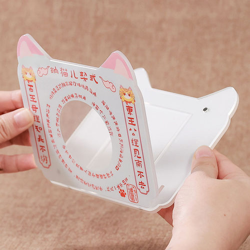 意林文创出品谭猫殿相框纳猫儿契3寸小卡相框摆件 - 图2