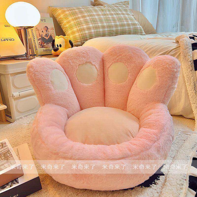 Cat claw cushion on the floor lazy sofa tatami futon bedroom home bay window bedside carpet office sitting for a long time