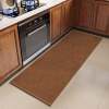 Kitchen special floor mats are waterproof and oil-proof PVC wipeable and washable household leather carpet door non-slip and dirt-resistant floor mats