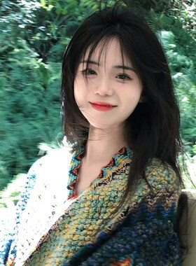 云南丽江披肩毛毯草原p旅行拍照保暖斗篷披风西藏外搭民族风围巾