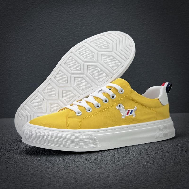 纯色布鞋2025夏季新款厚底低帮一脚蹬轻便休闲R鞋男士简约百搭板,淘宝优惠券,粉丝福利购,淘宝优惠卷