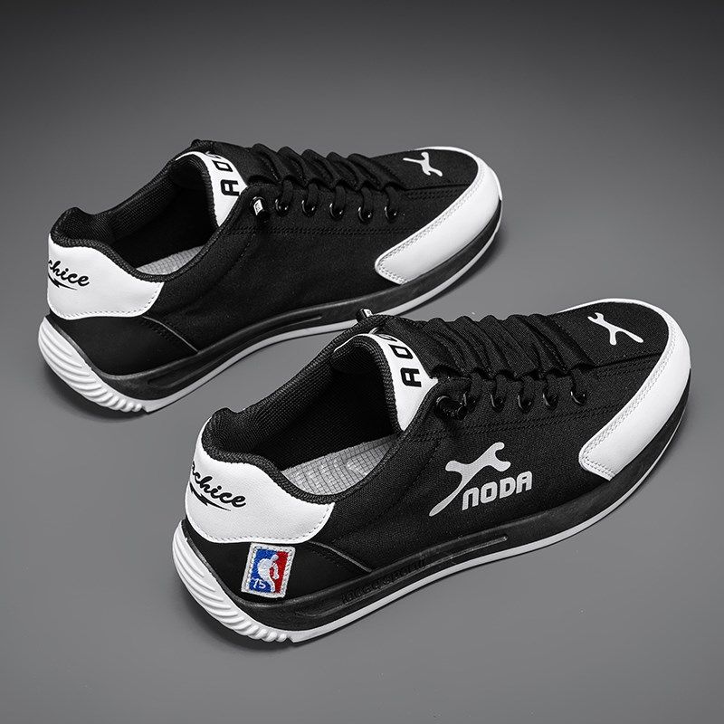 男鞋2025g新款夏季透气一脚蹬运动小白鞋学生休闲潮流百搭帆布板,淘宝优惠券,粉丝福利购,淘宝优惠卷