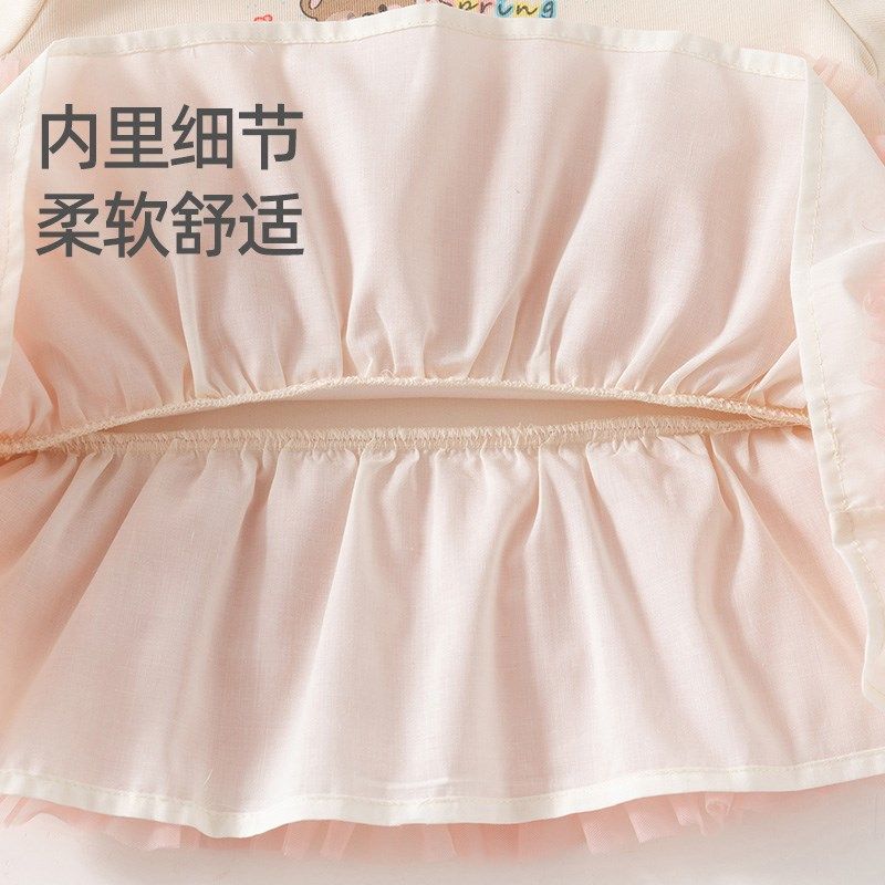 班喜迪女童春装连衣裙新款宝宝卫衣网纱裙周岁礼服春秋儿童公主裙,淘宝优惠券,粉丝福利购,淘宝优惠卷