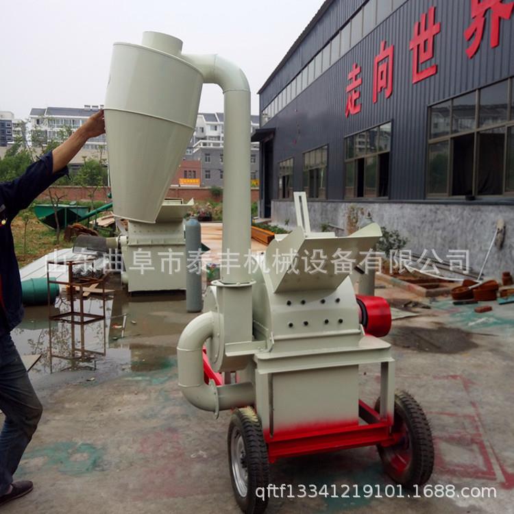 木耳菌菇料粉碎机现货直销园林小型双口木材树枝粉碎机质量可靠 - 图2