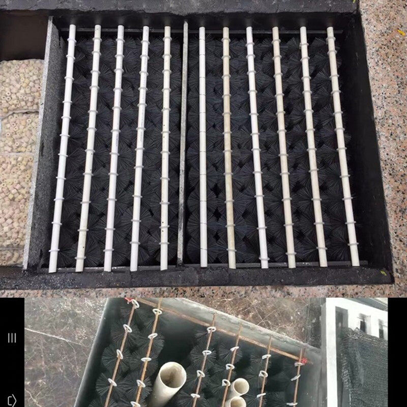 鱼池毛刷过滤材料过滤池毛刷滤材锦鲤鱼池过滤毛刷黑Z色绿色水池,淘宝优惠券,粉丝福利购,淘宝优惠卷