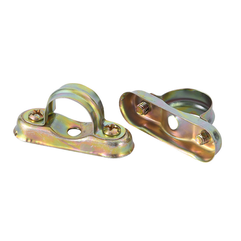 镀彩镀锌铝合金离墙码线管元宝卡骑马卡管卡管夹管箍电线管固定夹 - 图1