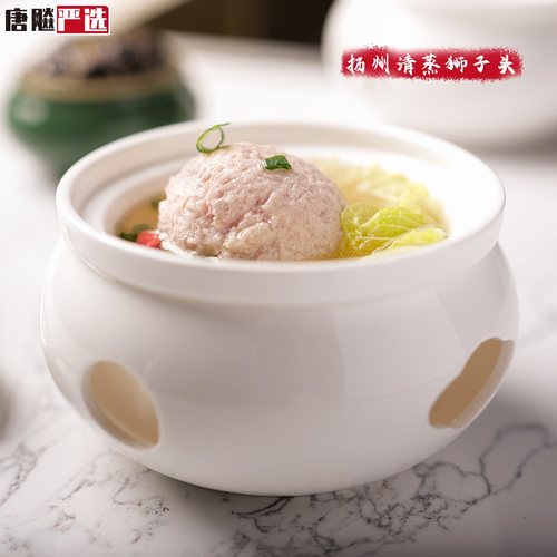 正宗扬州狮子头大煮干丝组合装扬州特产四喜丸子烫干丝瘦肉丸带汤 - 图1