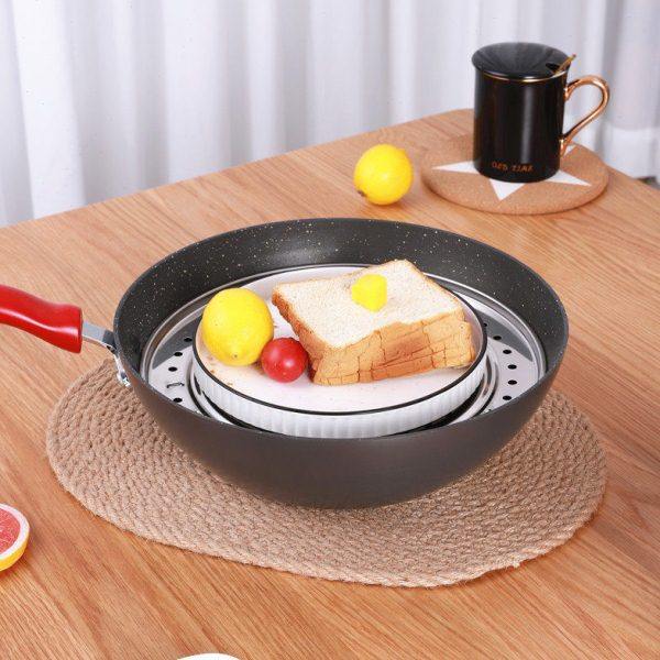 加厚304不锈钢蒸格蒸片家用带脚高蒸架蒸笼支架篦子加高隔水蒸屉,淘宝优惠券,粉丝福利购,淘宝优惠卷