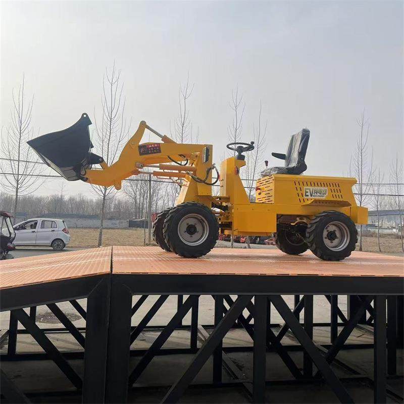 电动小型铲车农用养殖场四驱装载机搬运秸秆电动铲车,淘宝优惠券,粉丝福利购,淘宝优惠卷