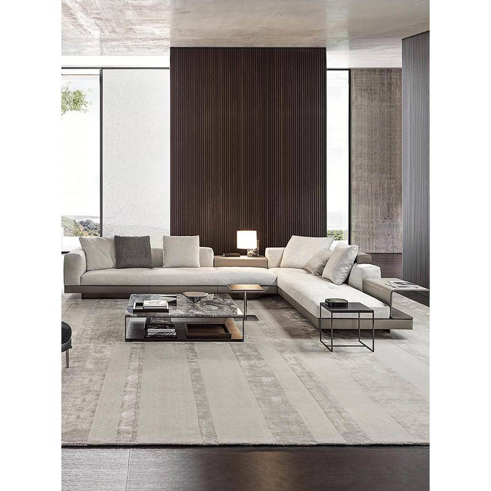 康奈利皮革沙发纳帕牛皮意大利Normcore意大利经典的房子大厅客厅 - 图3