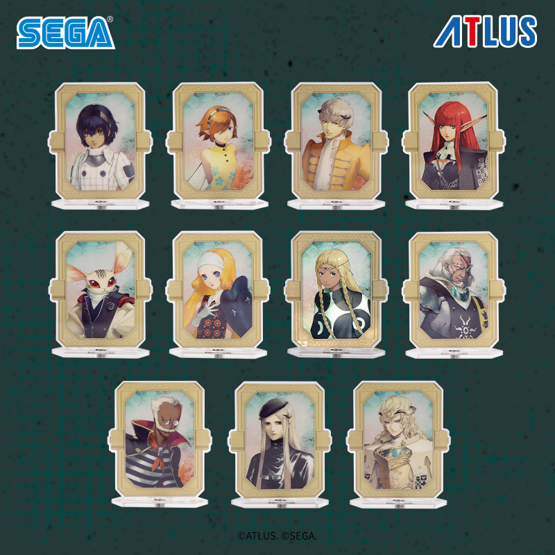 【49元2件】SEGA世嘉 暗喻幻想 亚克力立牌桌面摆件游戏周边 - 图2