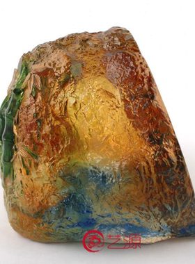 琉璃牛摆件开拓者创意家居饰品商务礼品送升迁升职客户领导的礼物