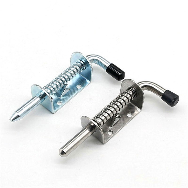 大型弹簧插销 机械插销 设备插销 汽车插销 镀锌插 重型铁门插销 - 图2