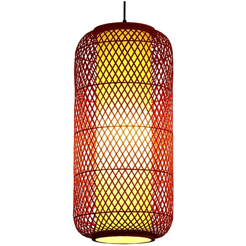 餐饮竹编大红灯笼古典中式茶楼饭店餐馆鸟笼灯具饭店卡座竹灯,淘宝优惠券,粉丝福利购,淘宝优惠卷