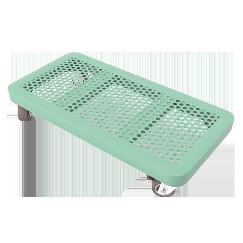 Mobile host bracket bracket with pulley base desktop computer case bracket home office storage mobile