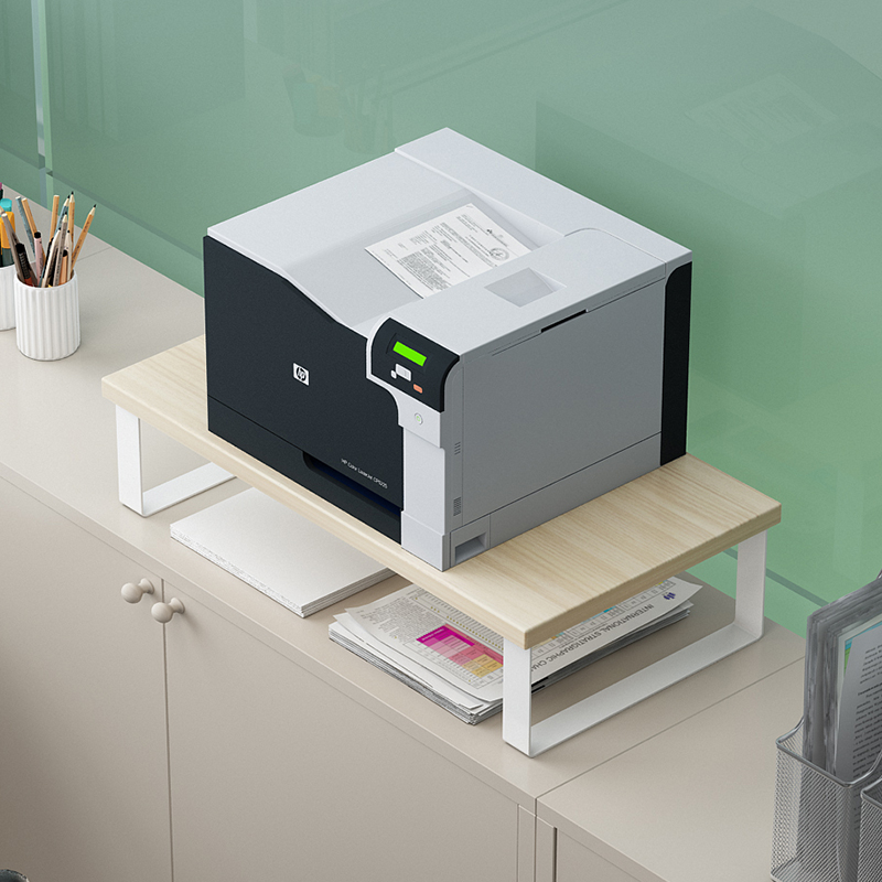 笔记本电脑增高架桌面显示器屏加宽收纳可放键盘垫高底座抬高支架 - 图1