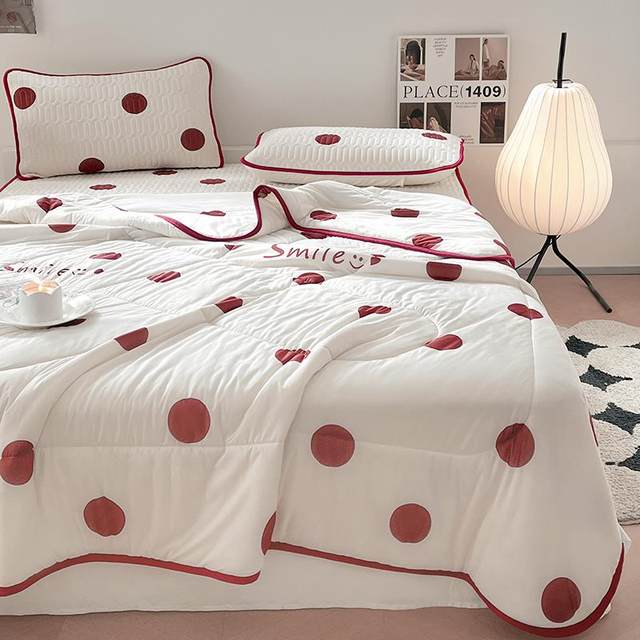 2 pieces 02 ice 4 new silk DSJ-RJX2 latex cool mat sheets, summer quilts, three or four pieces set summer cool mats