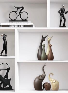 客厅办公室小摆件家居装饰品轻奢高档创意玄关书架电视酒柜工艺品