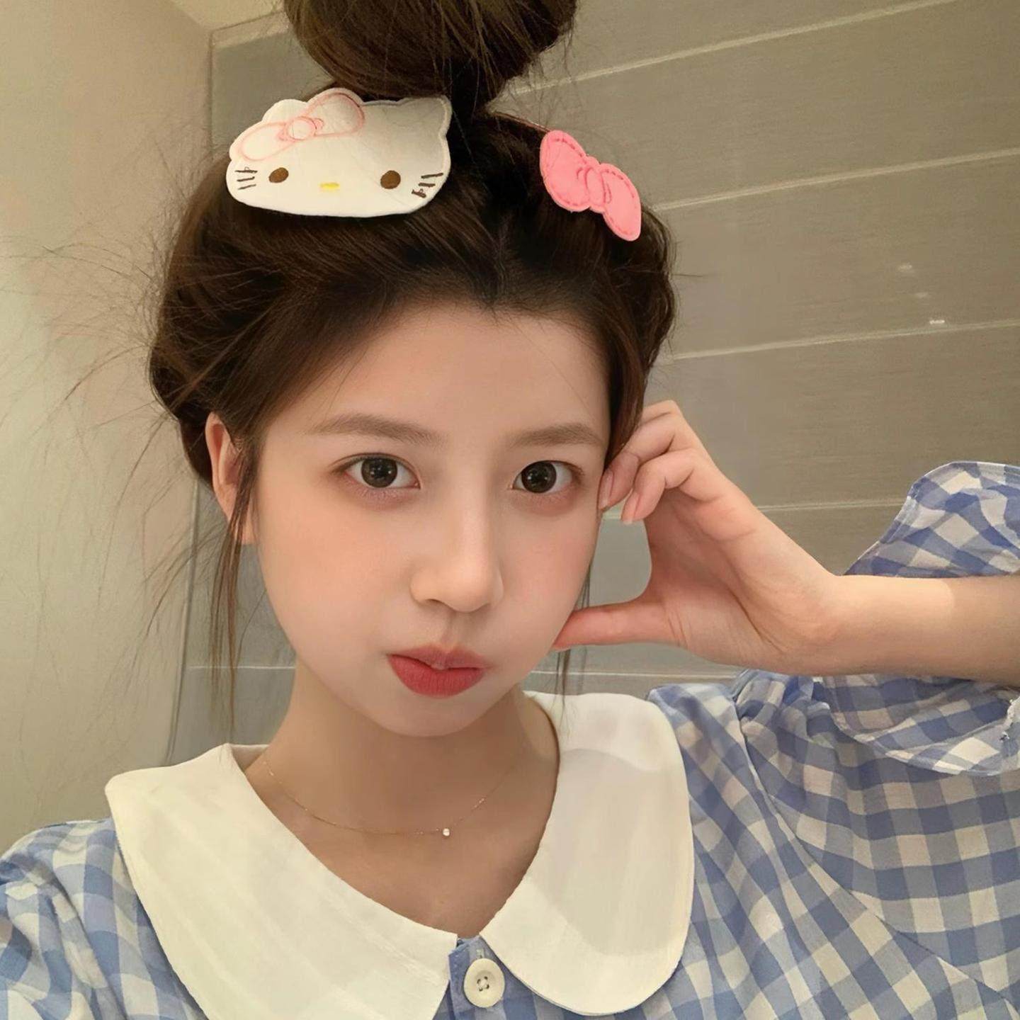 被一路追问的Kt刘海贴！可爱碎发整理魔术贴化妆贴粘头发碎发贴,淘宝优惠券,粉丝福利购,淘宝优惠卷