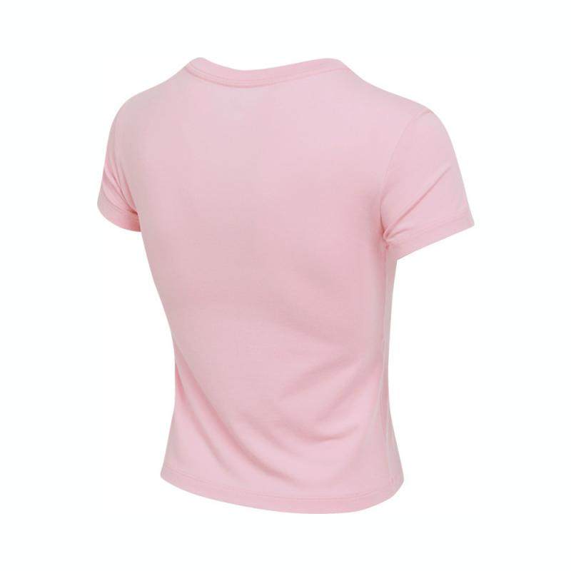 滔搏NIKE耐克女子圆领运动百搭舒适修身休闲短袖T恤FV5509-690,淘宝优惠券,粉丝福利购,淘宝优惠卷