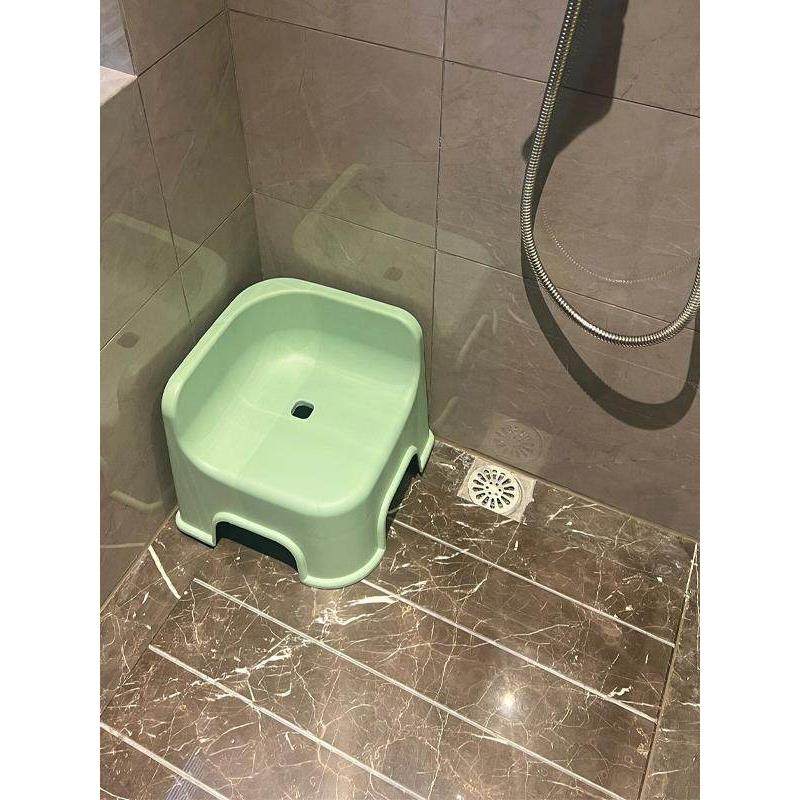 浴室专用凳子洗澡凳防滑成人儿童塑料椅子角落叠放淋浴卫生间矮凳,淘宝优惠券,粉丝福利购,淘宝优惠卷