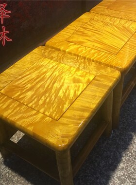 金丝楠木凳子椅子l实木独板大叶楠矮凳换鞋凳家居饰品实木工艺品