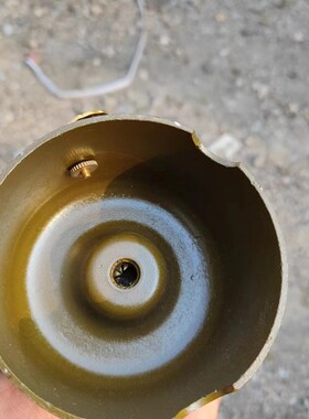 居家摆件57款钢壳m笔筒/烟灰缸黄绿经典桌面饰品原壳制作配金属徽