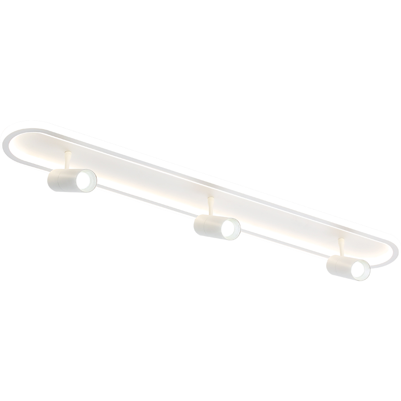 明装射灯店铺商用长条过道走廊灯客厅无主灯背景墙照明led天花灯 - 图2