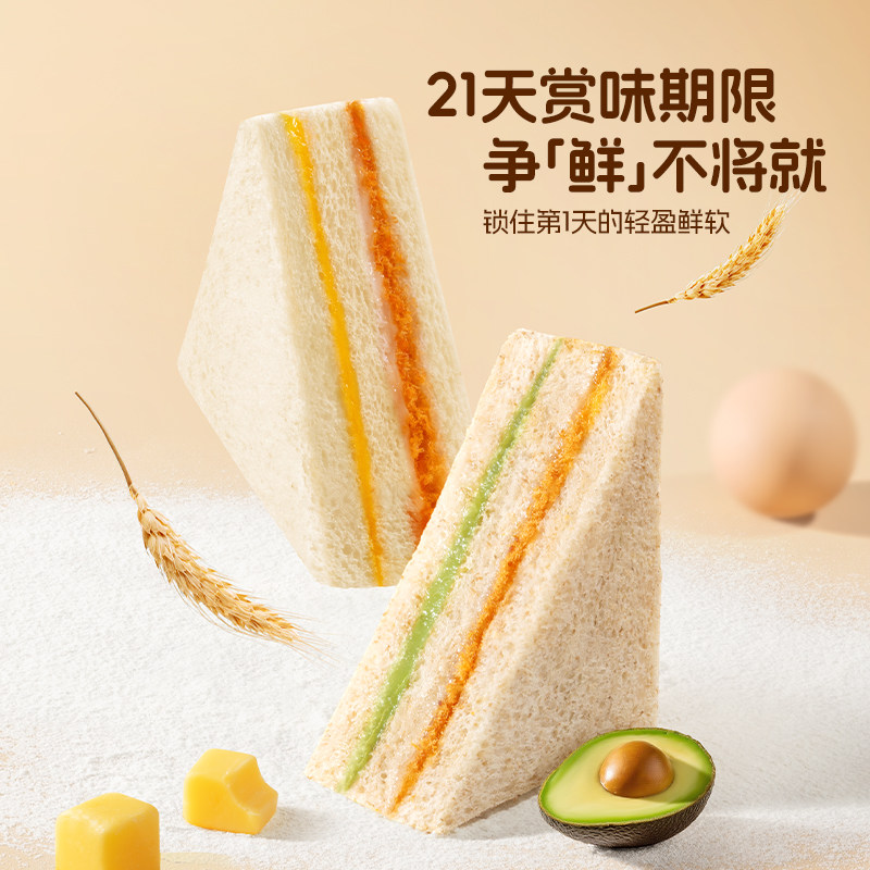 嗨山姆先森全麦面包三明治肉松牛油果金枪鱼新鲜早餐营养健康.,淘宝优惠券,粉丝福利购,淘宝优惠卷