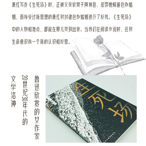 【5本20元全店任选】生死场 萧红成名作品集现当代文学散文随笔小说 青少年课外阅读 - 图0