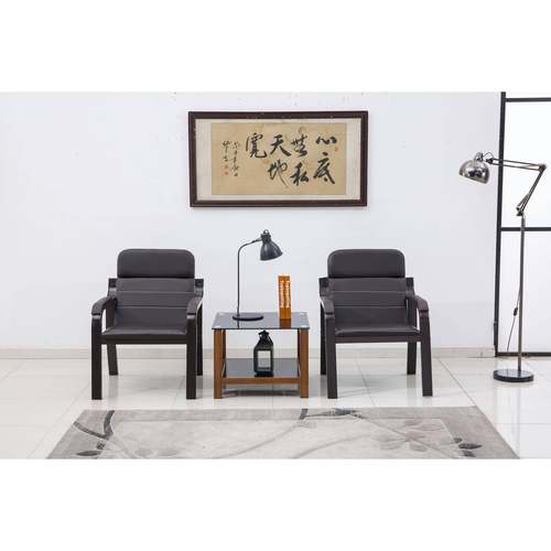 商务会客排椅办公沙发三人位休息椅等候椅公共会议连排长条椅简约 - 图1