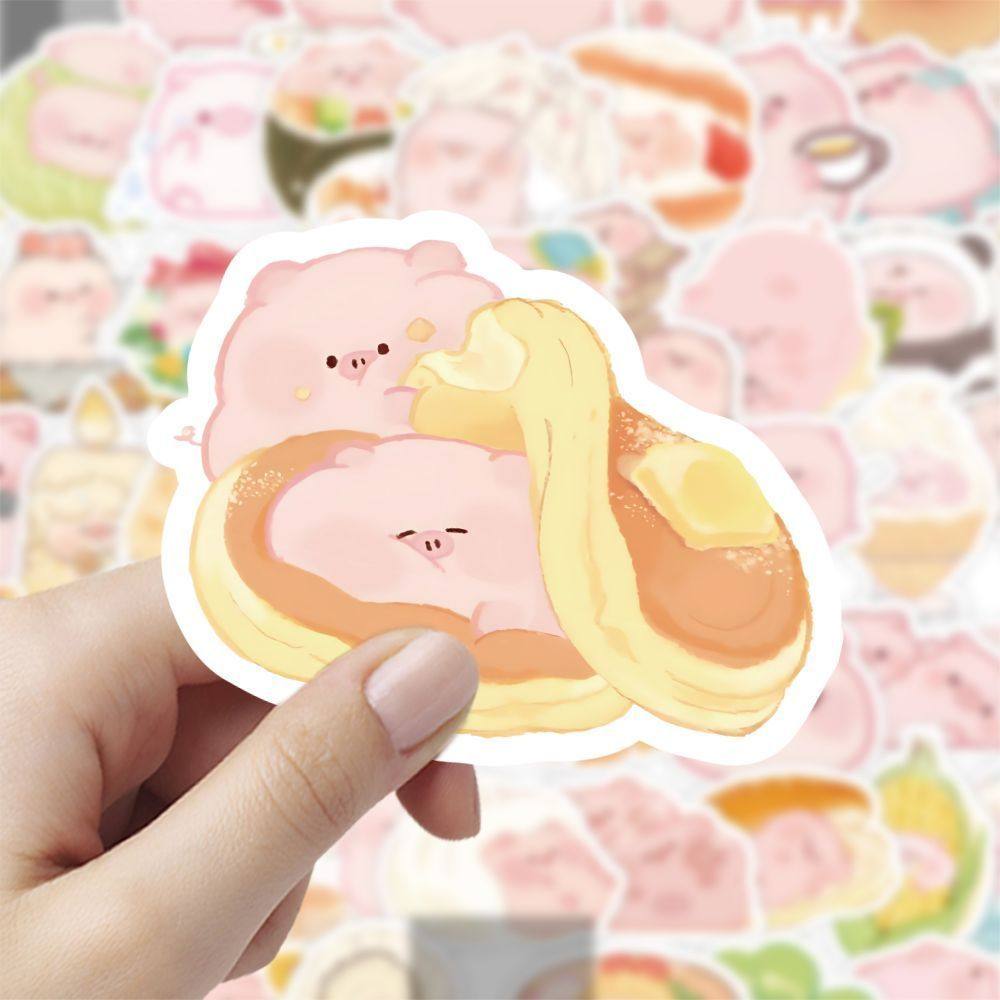 120张甜宝小猪贴纸卡通可爱趣味创意周边diy装饰电脑手账贴画防水,淘宝优惠券,粉丝福利购,淘宝优惠卷