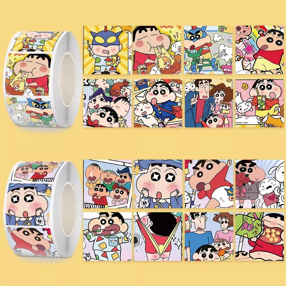 5620贴蜡笔小新贴纸动感超人卡通动画图案水杯手机壳行李箱装饰,淘宝优惠券,粉丝福利购,淘宝优惠卷